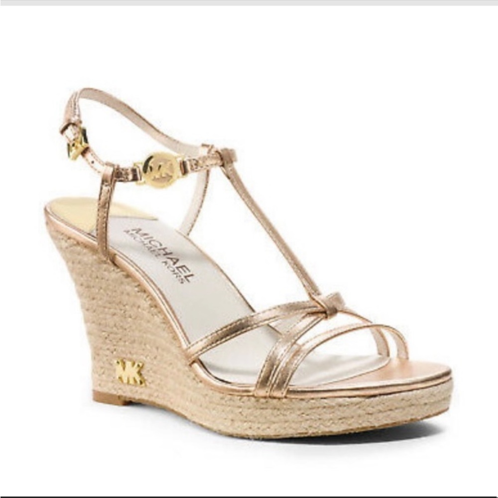Micheal Kors Strap Wedges - Picture 5 of 15